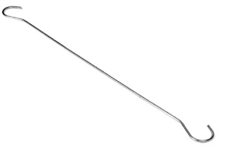 Drahthaken Stärke 2,0mm 20cm lang verzinkt 50 Stück