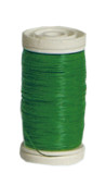 Floristendraht grün 0.30mm 100gr. auf Spule