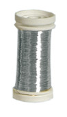 Floristendraht silber 0.30mm 100gr. auf Spule