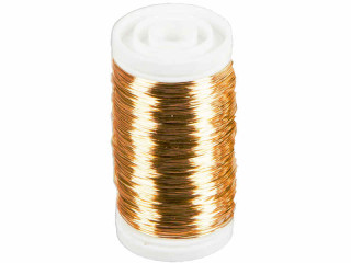 Floristendraht kupfer 0.30mm 100gr. auf Spule