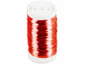 Floristendraht rot 0.30mm 100gr. auf Spule
