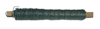 Wickeldraht blau geglüht 0.65mm 100gr. auf Holzstab