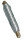 Dekolackdraht met.-silber 0.50mm 100gr. auf Holzstab