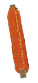 Dekolackdraht met.-orange 0.50mm 100gr. auf Holzstab
