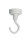 Deckenmagnet rund weiss 20mm Tragkraft ca. 3 kg