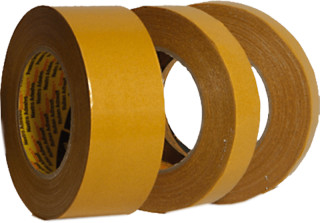 Klebeband doppels. transp. 50mm x 50m/Rolle Vliesträger