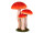 fly agaric large 3-pcs. red/white 36cm