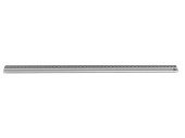 Aluminium-Lineal 70cm lang mit rutschhemmendem Gummi