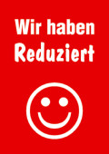 Rahmenplakat Wir haben red. DIN A4 21x29.7cm 10 Stk./P....