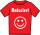 T-Shirt "Reduziert/Gesicht" Grösse L Baumwolle