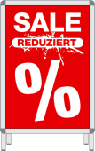 Plakat Sale-Reduziert-% DIN A1 59.4x84cm Papier