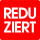 Hänger REDUZIERT rot/weiss 48x48cm inkl. 2 C-Haken PVC