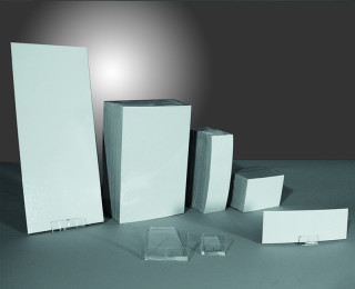 Schnittschilder weiss 4x 12cm Karton 100 Stk./Pack