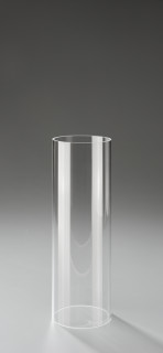 Rohrsäule offen glasklar 30cm hoch x Ø 10cm, 3mm