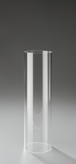 Rohrsäule offen glasklar 35cm hoch x Ø 10cm, 3mm