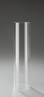 Rohrsäule offen glasklar 40cm hoch x Ø 10cm, 3mm