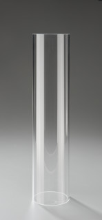 Rohrsäule offen glasklar 45cm hoch x Ø 10cm, 3mm