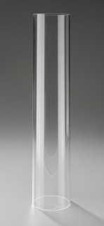 Rohrsäule offen glasklar 50cm hoch x Ø 10cm, 3mm