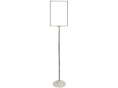 Bodenplakatständer weiss 100-170cm hoch DIN A3...