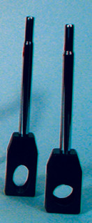 Rahmenhalter für Ovalrohr 22cm hoch für Plakatrahmen 53608-628