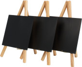 Staffelei "Mini" 3er Set natur 24 x 11,5cm