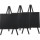 Staffelei "Mini" 3er Set schwarz 24 x 11,5cm