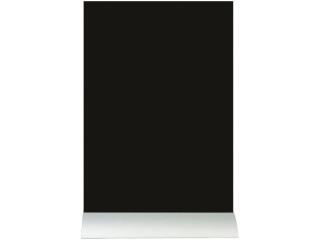 Schieferlacktafel "DIN A4" AluminiumSilhouette, Alufuss