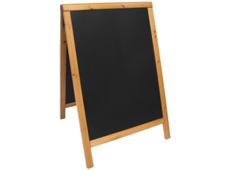 Strassenständer WOODY SANDWICH natur 85 x 55cm