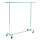 Konfektionsständer Vierkant 140cm B x140 - 220cm H seitlich je 40cm 80mm Rollen
