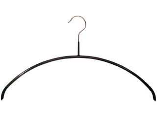 Formbügel 40/P schwarz 40cm lang drehbarer Haken rutschfest beschichtet