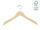 Holzkleiderbügel Business 45cm lang Buche natur
