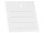 Anhänge-Etiketten weiss 35x45mm schwarz liniert gelocht 1000 Stk/Pack
