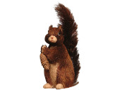 écureuil "herbe" debout 19cm