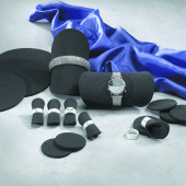 Displayscheibenset schwarz 10 St. 5x1cm + 5 St. 13x1cm...