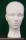 Damenkopf weiss 30cm hoch Kunststoff