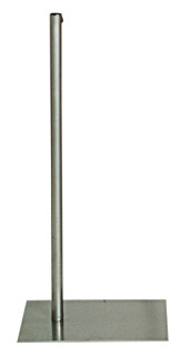 Standfuss Metall für Büsten höhenverstellbar 60 - 105 cm
