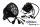 ExBeamer RGBW 25° IP65 9 LED 10W PAR f. grossfläch. Beleuchtung