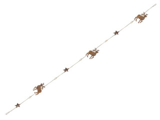 Dekokette Rosthänger "Rentiere" 120cm