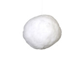 Schneebälle "Cotton" 6er Set, Ø 7cm