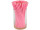 paper drinking straws 100 pieces rose plain