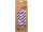 pailles à boire en papier 100 pièces lilas-blanc strié
