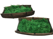 laine de bois 1000g vert