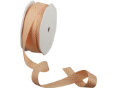 Band V-Streifen orange/weiss 18mm x 20m