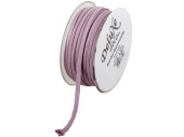 Kordel Baumwolle lavendel 4mm x 10m