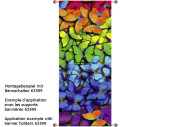 textile banner butterflies 75 x 180cm