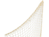 Fischernetz dick natur 120 x 250cm Maschen 5x5cm