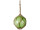Fischerkugel Glas grün im Netz, Ø 20cm