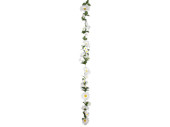 Margeritengirlande Heidi weiss/creme/grün, 180cm...