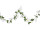 Margeritengirlande Heidi weiss/creme/grün, 180cm Blüten Ø 5,5 + 12cm