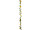 Gerberagirlande Heidi gelb/grün, 180cm Blüten Ø 5,4 + 11,5cm